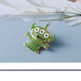 Multi-eye Monster Earrings for Women Cartoon Anime Jewelry