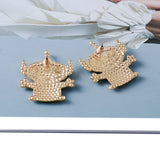 Multi-eye Monster Earrings for Women Cartoon Anime Jewelry