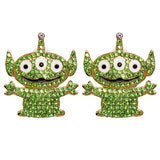 Multi-eye Monster Earrings for Women Cartoon Anime Jewelry