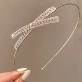 Metal Moon Star Hair Band Butterfly Crystal Children's Hair Accessories