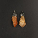 Multicolor Crystal Quartz Pendant Healing Reiki Chakra Pink Drusy Pendant