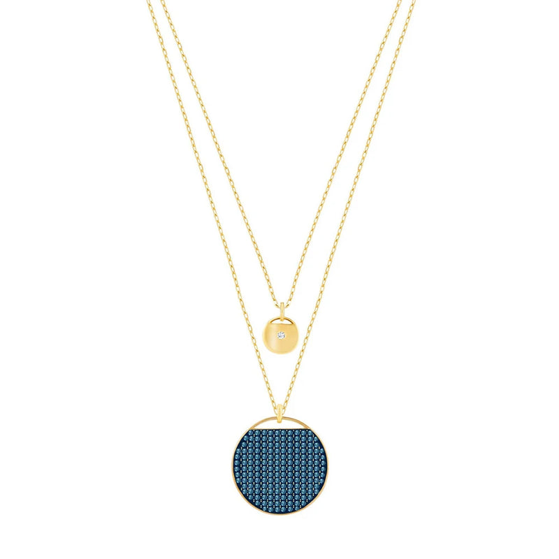Multicolor Ginger Necklace with Round Pendant for Women