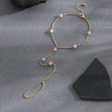 Multilayer Love Anklet For Women Pentagram Ankle Pendant Ladies Outing Jewelry