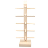 Wood Sunglass Display Rack Shelf Organizer Glasses Showcase