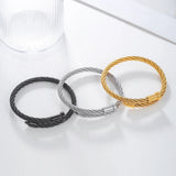 Stainless Steel Men's Rope Bracelet