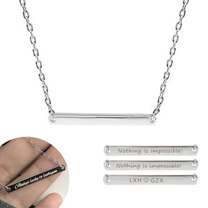 Personalised Women's Name Necklace Choker Chain Jewelry Gift