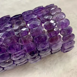 Amethyst Stone 7x14mm Bracelets Energy Magnetic Field Jewelry