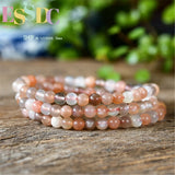 Colorful Moonlight Stone 6mm Moonstone Bracelet