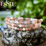 Colorful Moonlight Stone 6mm Moonstone Bracelet