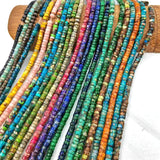 Natural Emperor Stone 2 * 4mm Spacer Loose Bead DIY Bracelet Necklace