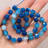 8mm Irregular Shape Stone Beads for Jewelry Making, 16" Necklace Length