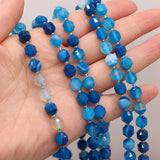 8mm Irregular Shape Stone Beads for Jewelry Making, 16" Necklace Length