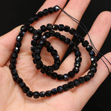 Natural Faceted Stone Spinel 4x4mm Loose Beads for Jewelry Necklace Making