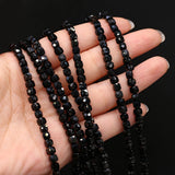 Natural Faceted Stone Spinel 4x4mm Loose Beads for Jewelry Necklace Making
