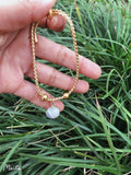 Fresh Water Pearl Bracelet Eco Brass 14k Real 2021