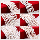 Natural Freshwater Long Shape Pearl Beads for Jewelry Making 8x25mm