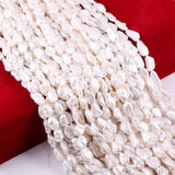 Natural Freshwater Long Shape Pearl Beads for Jewelry Making 8x25mm