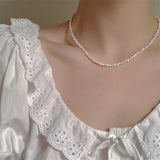 Natural Freshwater Pearl 4-6MM Irregular Necklace