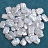 Baroque Shaped Rectangular Pearl Beads 15X19mm DIY Accessories