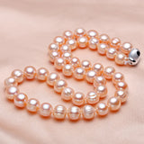 Freshwater Pearl Necklace 7-8MM 925 Sterling Silver Clasp