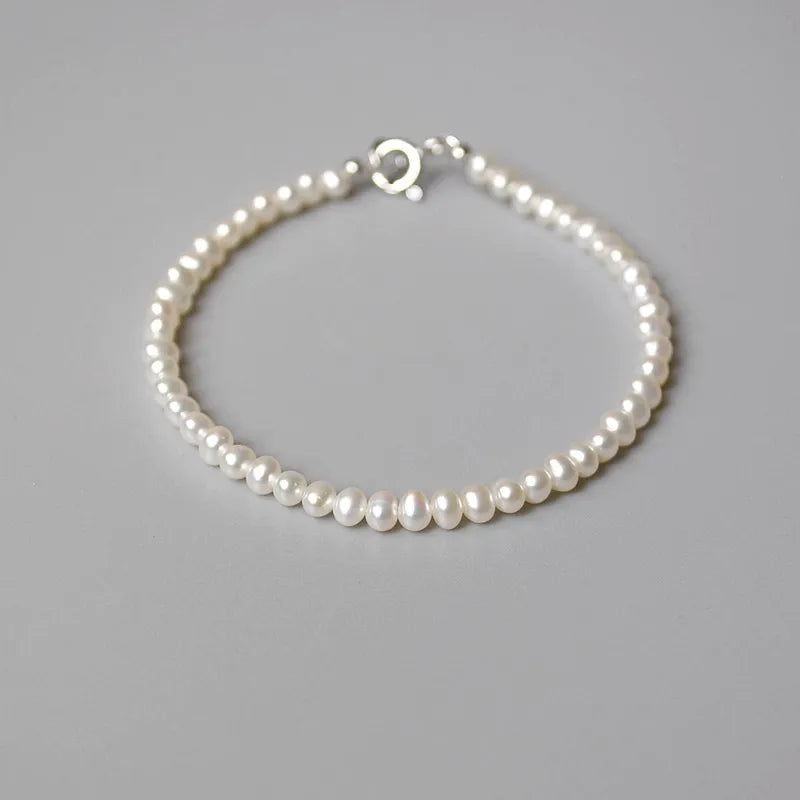 Freshwater Pearl Bracelet 5-6MM Potato Pearl