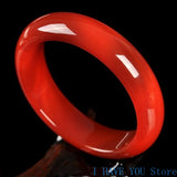 Natural Handcarved Red Agate Bangle Bracelets Women Bangle Jade Jewelry