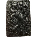 Ice Medicine King Shi Jiulong Guanyin Pendant Dragon Protector
