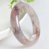 Natural Ice Golden Jade Violet Bracelet Women's Jade Bracelet