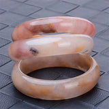 Natural Ice Golden Jade Violet Bracelet Women's Jade Bracelet