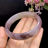 Natural Ice Golden Jade Violet Bracelet Women's Jade Bracelet