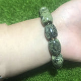 Natural Jade Tibetan Medicine Wang Shi Beaded Bracelets Health Care Jewelry