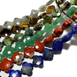 Natural Lapis Lazuli Turquoise Flower Spacer Beads 12MM