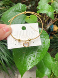 Natural Mother Shell Bracelet Heart For Women Wedding Party
