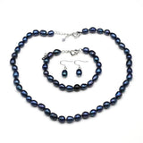 Elegant Natural Pearl Jewelry Set for Women