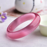 Natural Pink Opal Bracelet Women's Joker Jade Bracelet Jewelry