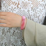 Natural Pink Opal Bracelet Women's Joker Jade Bracelet Jewelry
