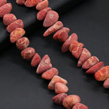 Raw Stone Grass Coral Beads for DIY Jewelry Making