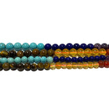 7 Chakras Stone Beads for Jewelry Making DIY Bracelet Necklace