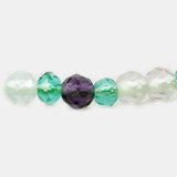 Green Fluorite Amethyst Beaded Bracelets for Women