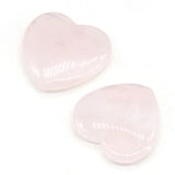 Natural Stone Heart Shape Pendants for Jewelry Making - Amethysts Tiger eye Bead