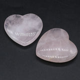 Natural Stone Heart Shape Pendants for Jewelry Making - Amethysts Tiger eye Bead