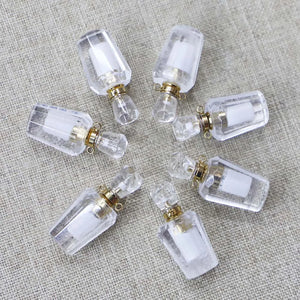 Natural Stone Perfume Aromatherapy Bottle Pendant
