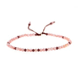 Natural Stone Shell Beaded Bracelets for Women Luck Rope Chain Bracelet