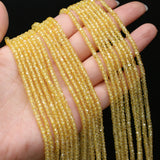 Small Faceted Spinel 2x3mm Bead Colorful Loose Beads for Jewelry Making