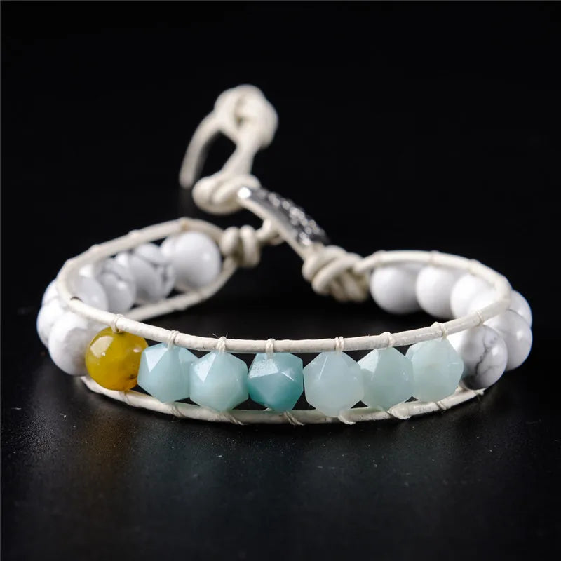 Natural Stone Chakra Power Bracelet