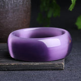 Natural Violet Opal Bracelet Women's Amethyst Jade Bracelet