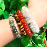 Moonstone Tiger Eye Amazonite Stone Beads 15''
