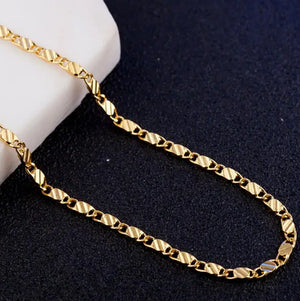 Classic Copper Necklace 585 Women Jewelry Long 40-75CM