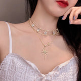 Female Multi-layer Collarbone Necklace