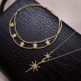Female Multi-layer Collarbone Necklace